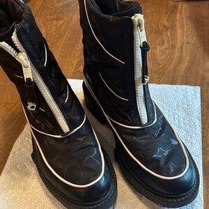 Coach Black Quilted Footwear